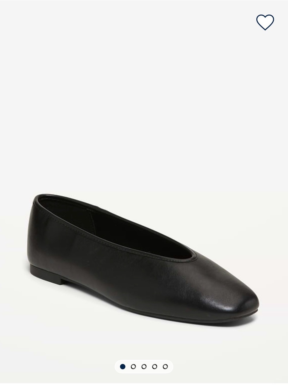 V-Cut Ballet Flats
